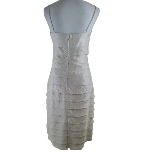 Jessica Howard ~Woman Size 8~Ivory Dress 2 PC. Evening Formal Bolero Jacket NWT - Picture 11 of 12